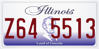 IL license plate Z645513