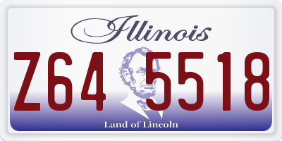 IL license plate Z645518