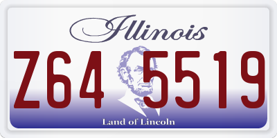 IL license plate Z645519