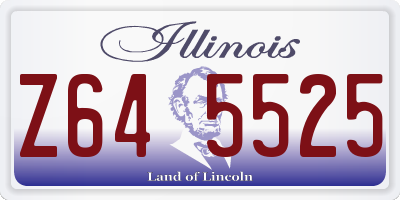 IL license plate Z645525