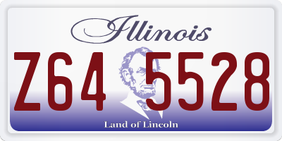 IL license plate Z645528