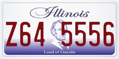 IL license plate Z645556