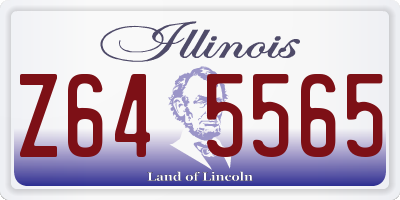 IL license plate Z645565