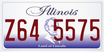 IL license plate Z645575