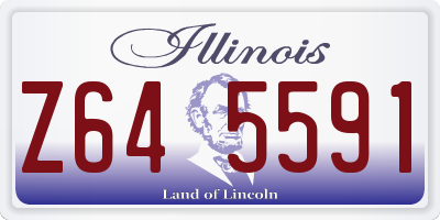 IL license plate Z645591