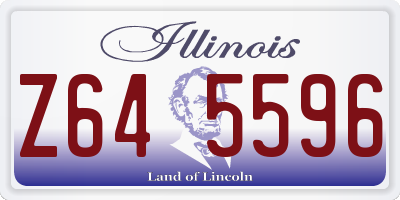 IL license plate Z645596