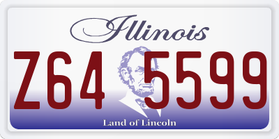 IL license plate Z645599