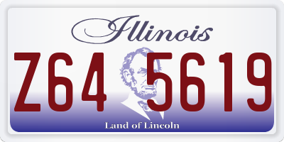IL license plate Z645619