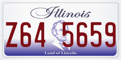 IL license plate Z645659