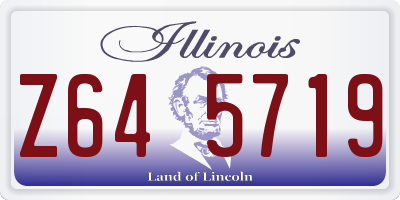 IL license plate Z645719