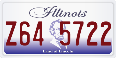 IL license plate Z645722