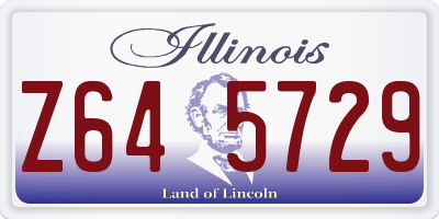 IL license plate Z645729