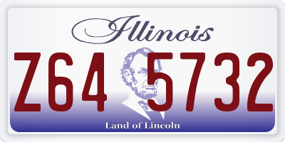 IL license plate Z645732