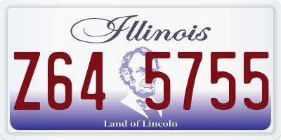IL license plate Z645755