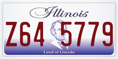 IL license plate Z645779