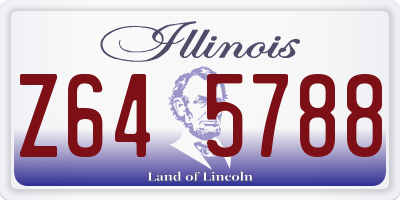 IL license plate Z645788