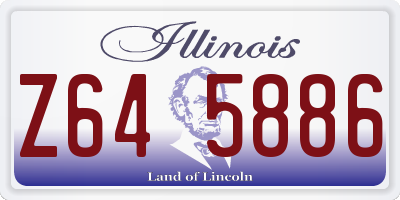 IL license plate Z645886