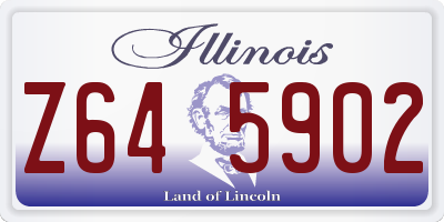 IL license plate Z645902