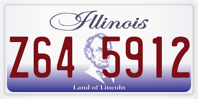 IL license plate Z645912