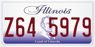 IL license plate Z645979