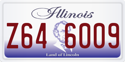 IL license plate Z646009