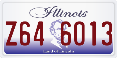 IL license plate Z646013