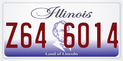 IL license plate Z646014