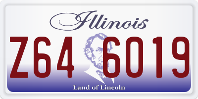 IL license plate Z646019