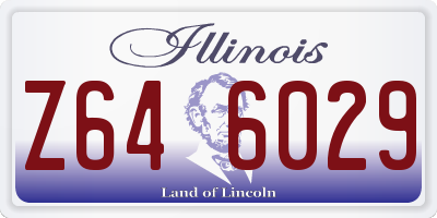 IL license plate Z646029