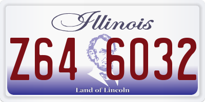 IL license plate Z646032