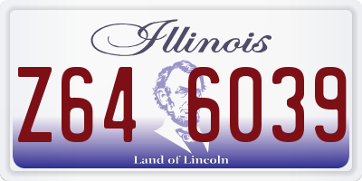 IL license plate Z646039