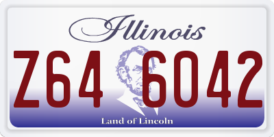 IL license plate Z646042
