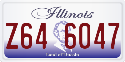IL license plate Z646047