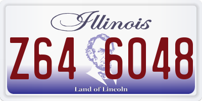 IL license plate Z646048