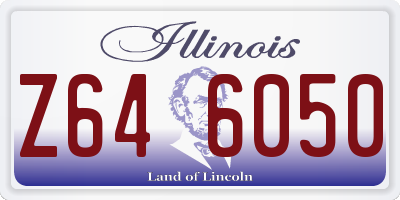 IL license plate Z646050