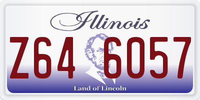 IL license plate Z646057