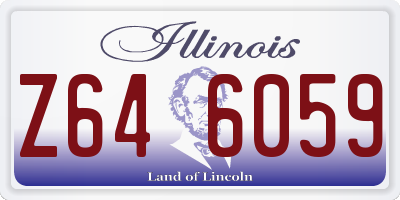 IL license plate Z646059