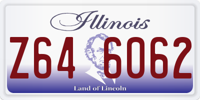 IL license plate Z646062