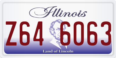 IL license plate Z646063