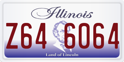 IL license plate Z646064