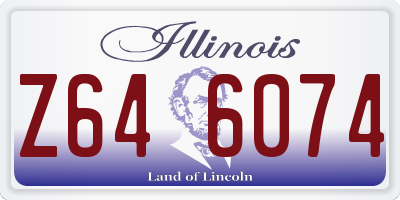 IL license plate Z646074