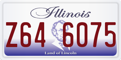 IL license plate Z646075
