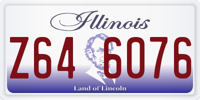 IL license plate Z646076