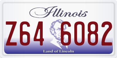 IL license plate Z646082