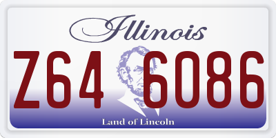 IL license plate Z646086