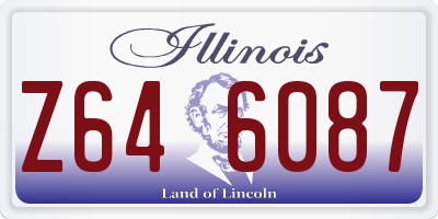 IL license plate Z646087
