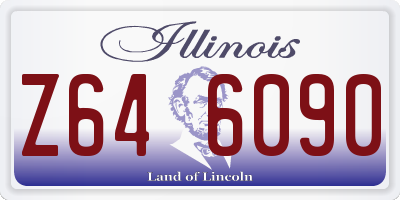 IL license plate Z646090