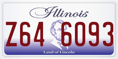 IL license plate Z646093