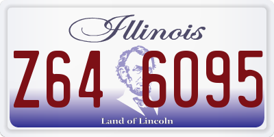 IL license plate Z646095