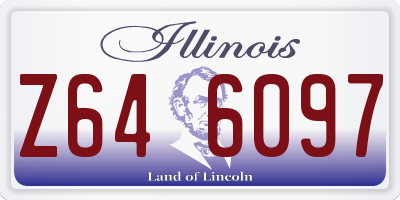 IL license plate Z646097